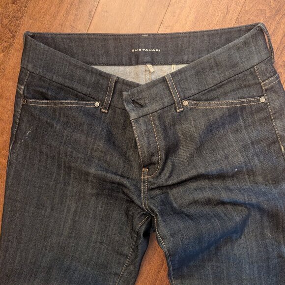 Eli Tahari dark blue Jeans - Picture 2 of 4